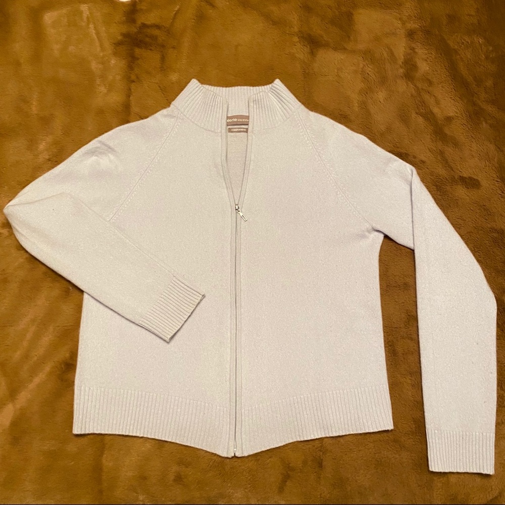 Baby Blue Valerie Separate Cashmere Sweater